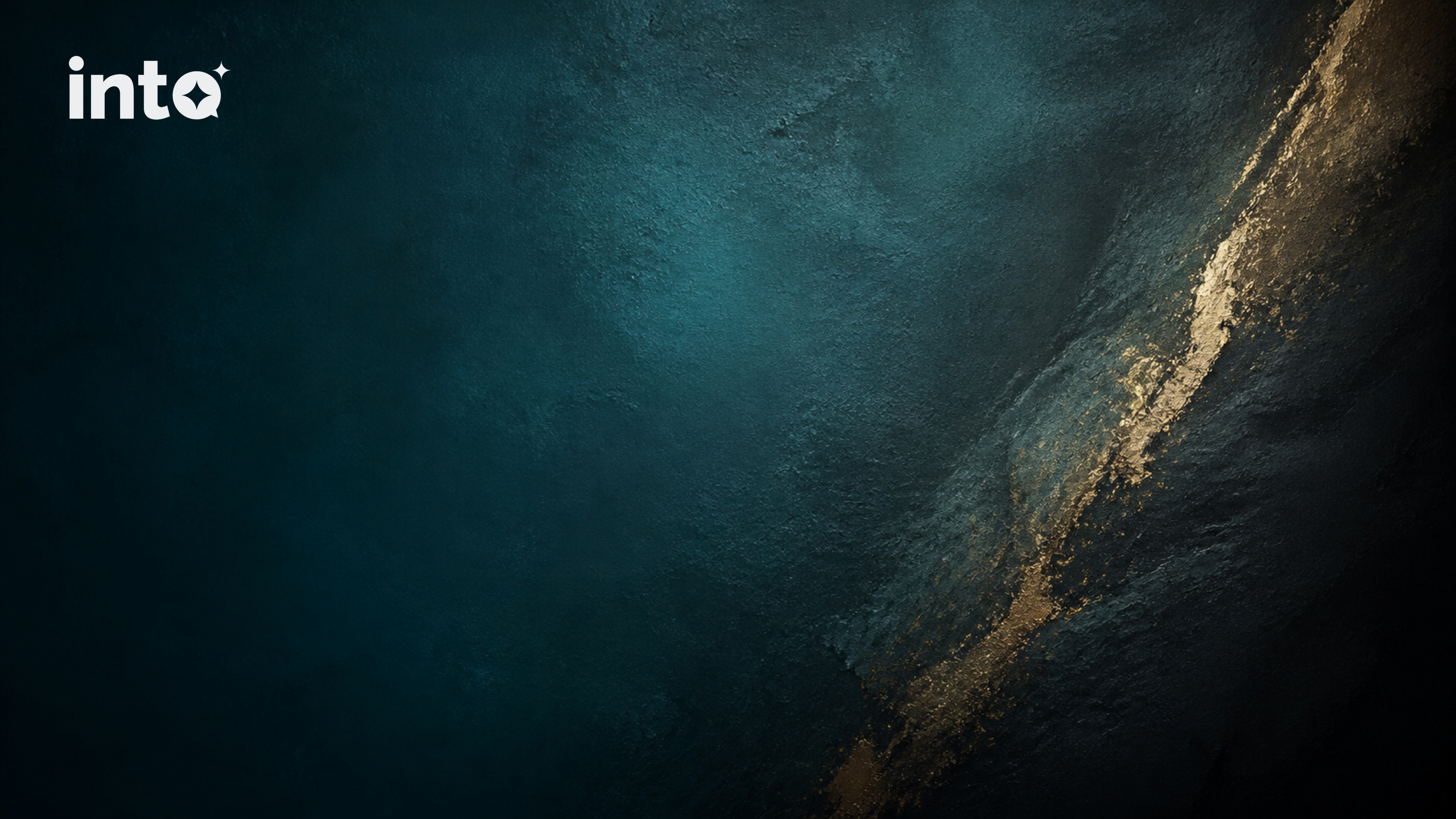 Petrol and brass gradient desktop background