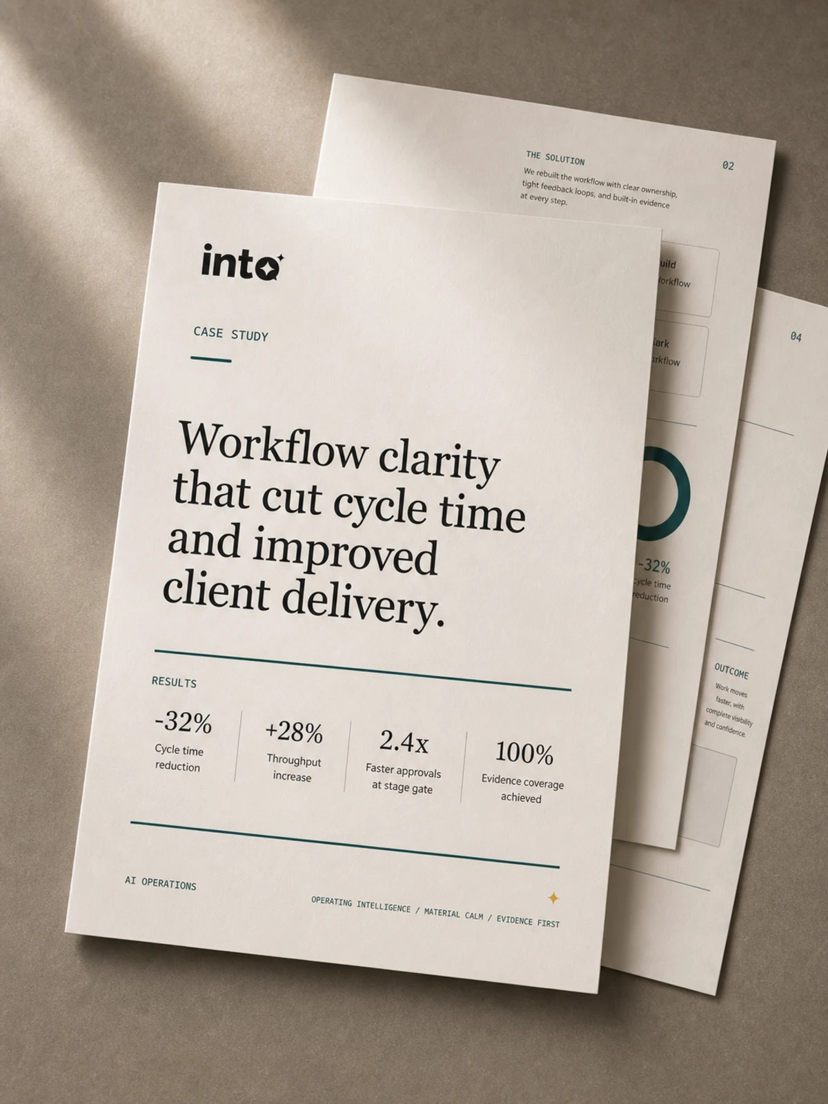 INTO case study cover